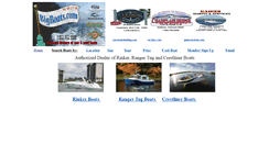 Desktop Screenshot of bigboats.com